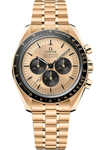 Omega Watches - Speedmaster Moonwatch Professional 42 mm - Moonshine Gold - Style No: 310.60.42.50.99.002