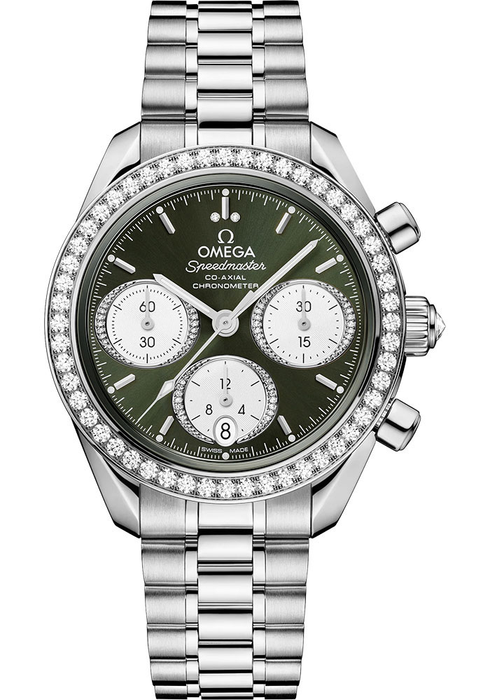 Omega Watches - Speedmaster Chronograph 38 mm - Stainless Steel - Style No: 324.15.38.50.60.001