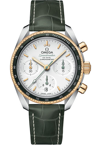 Omega Watches - Speedmaster Chronograph 38 mm - Steel And Yellow Gold - Style No: 324.23.38.50.02.001