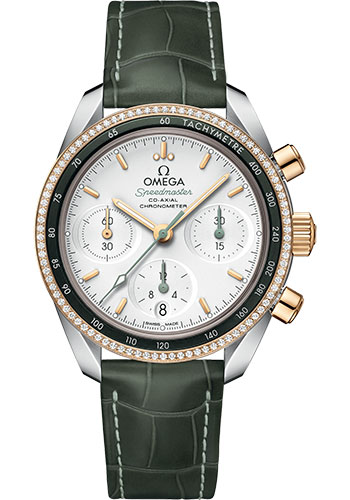 Omega Watches - Speedmaster Chronograph 38 mm - Steel And Yellow Gold - Style No: 324.28.38.50.02.001