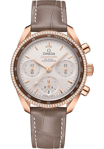 Omega Watches - Speedmaster Chronograph 38 mm - Sedna Gold - Style No: 324.68.38.50.02.003