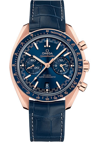 omega speedmaster racing blue dial