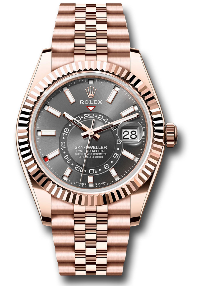 Rolex Watches - Sky-Dweller Everose Gold - Style No: 336935 slij