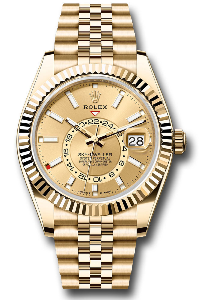 Rolex Watches - Sky-Dweller Yellow Gold - Jubilee Bracelet - Style No: 336938 chij