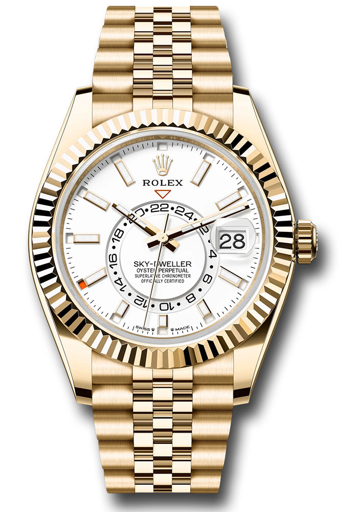 Rolex Watches - Sky-Dweller Yellow Gold - Jubilee Bracelet - Style No: 336938 wij