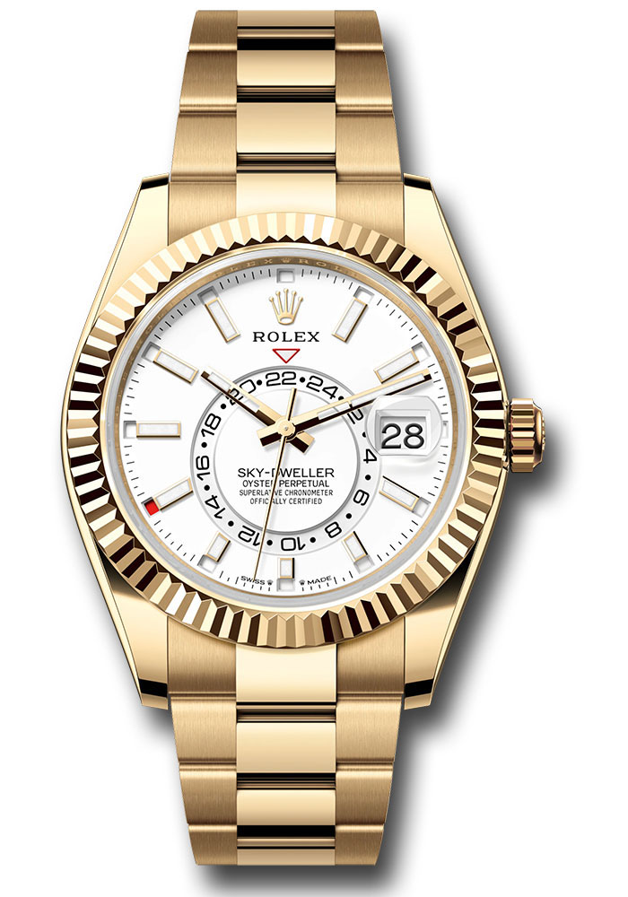 Rolex Sky-Dweller Yellow Gold - Oyster Bracelet Watches