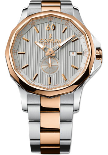 Corum Watches - Admiral Legend 42 mm - Steel and Gold - Style No: A395/01006 - 395.101.24/V720 FH11