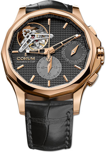 Corum Watches - Admiral Seafender 47 mm - Tourbillon Chronograph - Style No: A398/01962 - 398.550.55/0001 AN10