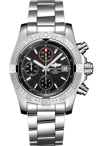 breitling black steel bracelet