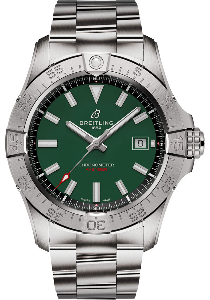 Breitling Watches - Avenger Automatic 42 Stainless Steel - Metal Bracelet - Style No: A17328101L1A1