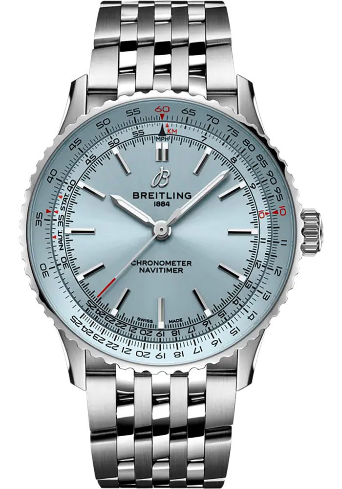 Breitling Watches - Navitimer Automatic 41mm - Stainless Steel - Metal Bracelet - Style No: A17329171C1A1