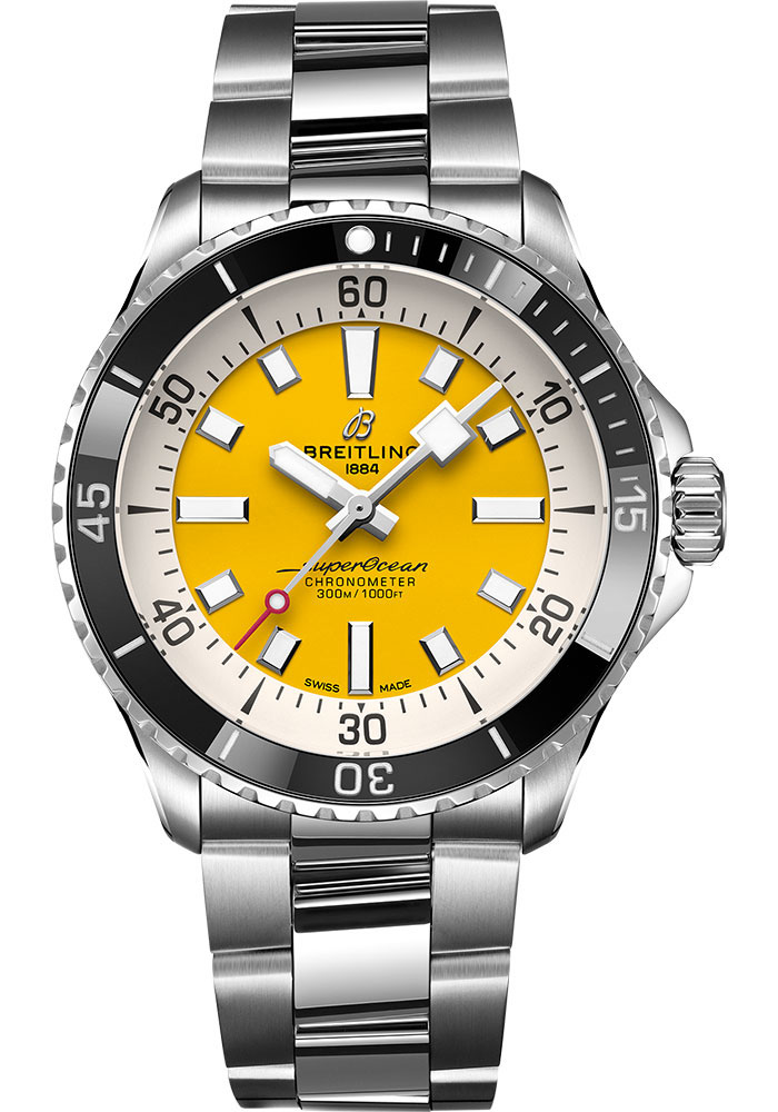 Breitling Watches - Superocean Automatic 42mm - Metal Bracelet - Style No: A17375211I1A1