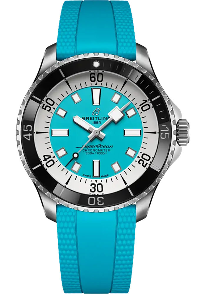 Breitling Watches - Superocean Automatic 44mm - Rubber Strap - Folding Buckle - Style No: A17376211L2S2