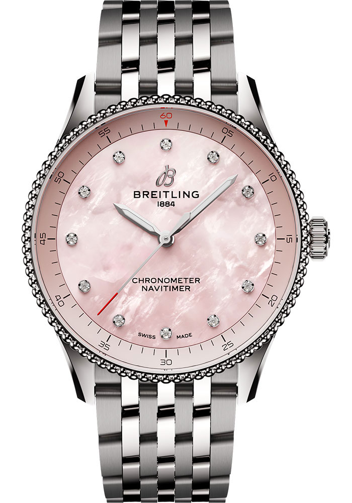 Breitling Watches - Navitimer Stainless Steel - Metal Bracelet - Style No: A77320D91K1A1