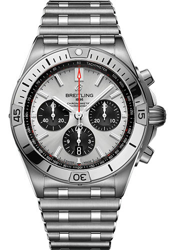 Breitling Watches - Chronomat B01 42 Stainless Steel - Metal Bracelet - Style No: AB0134101G1A1