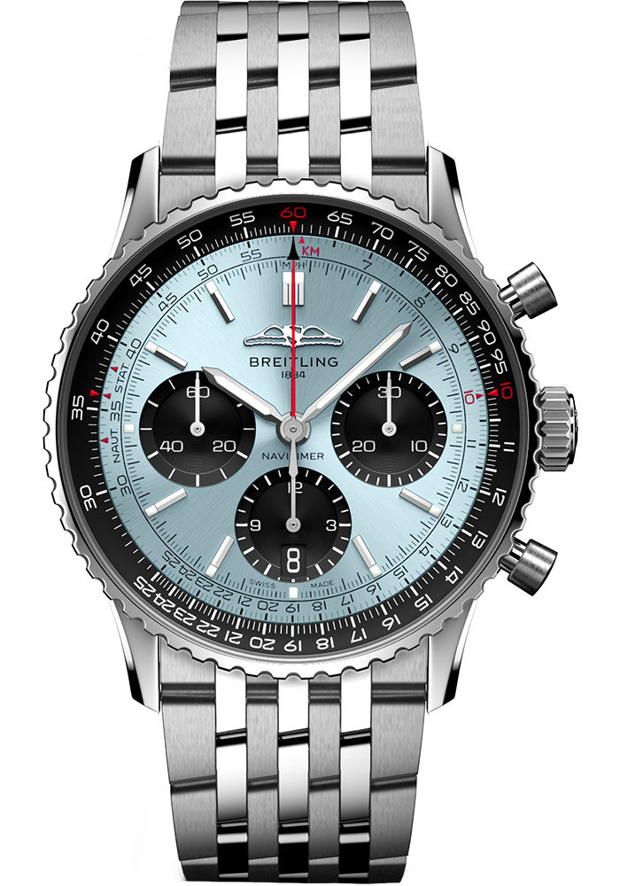 Breitling Watches - Navitimer B01 Chronograph 41mm - Stainless Steel - Metal Bracelet - Style No: AB0139241C2A1