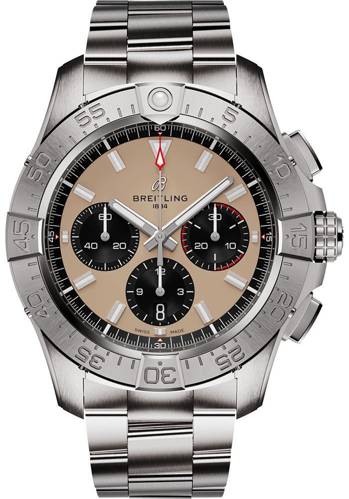 Breitling Watches - Avenger B01 Chronograph 44 Stainless Steel - Metal Bracelet - Style No: AB0147101A1A1