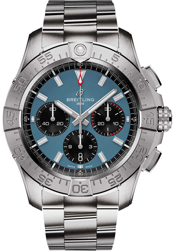 Breitling Watches - Avenger B01 Chronograph 44 Stainless Steel - Metal Bracelet - Style No: AB0147101C1A1