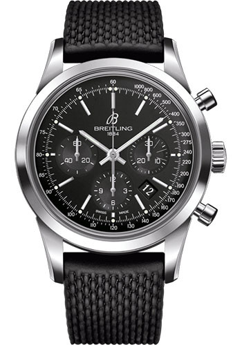 breitling transocean black