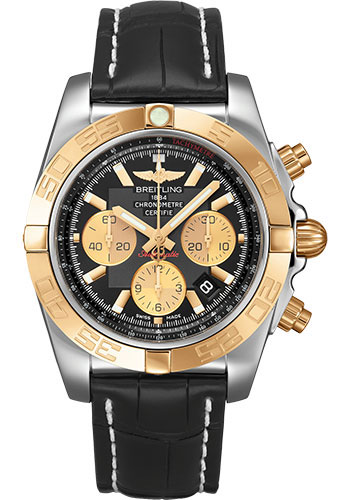 breitling chronomat 44 gold and steel