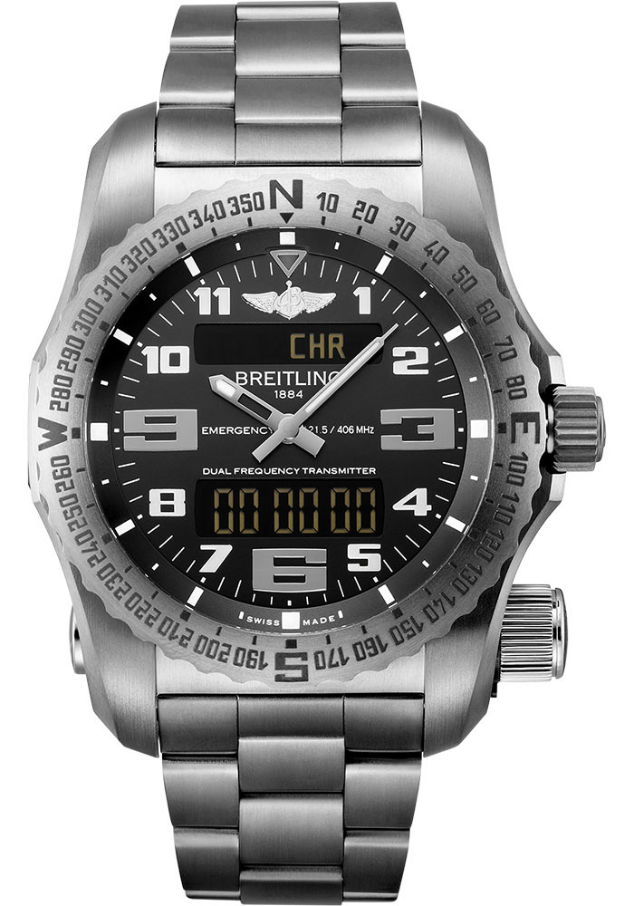 Breitling Watches - Emergency Titanium - Metal Bracelet - Style No: E76325221B1E1