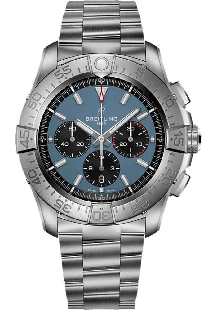 Breitling Watches - Super Avenger B01 Chronograph 46 Titanium - Metal Bracelet - Style No: EB0148101C1E1