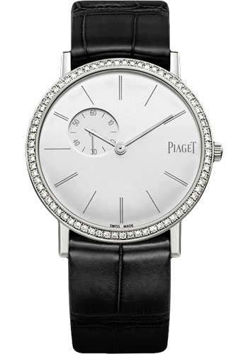 Piaget Watches - Altiplano Ultra-Thin - Mechanical - 34 mm - White Gold - Style No: G0A39106