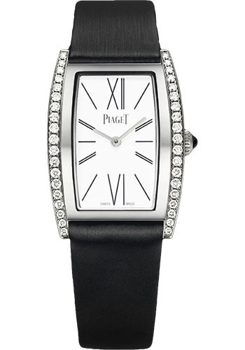 Piaget Limelight Tonneau Shaped White Gold 27 x 38 mm