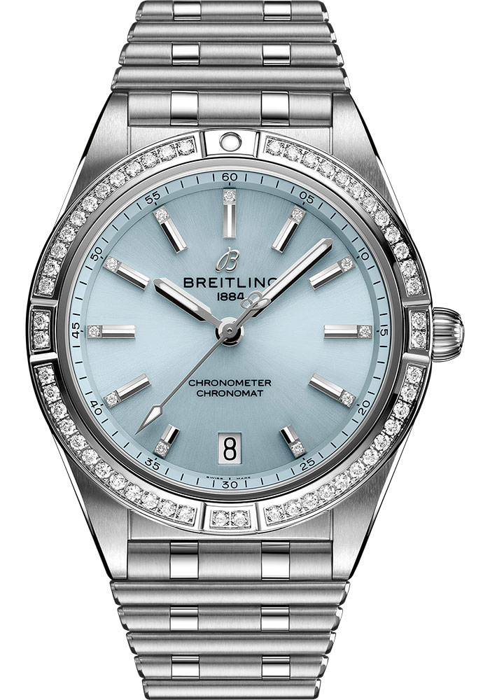 Breitling Watches - Chronomat Automatic 36 Steel and White Gold - Metal Bracelet - Style No: G10380591C1G1