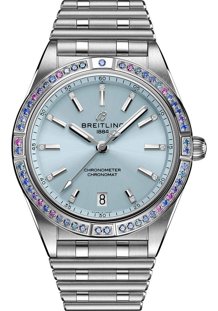 Breitling Watches - Chronomat Automatic 36 Steel and White Gold - Metal Bracelet - Style No: G10380611C1G1