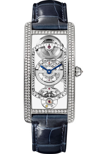 Cartier Tank Cintree Platinum Watches 