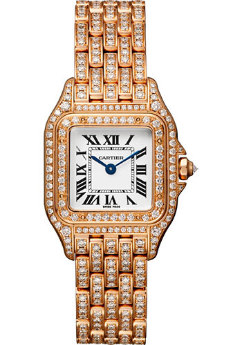 cartier panthere pink gold