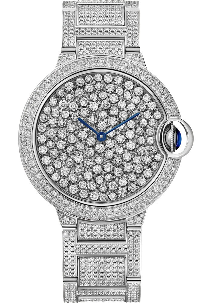 Cartier Watches - Ballon Bleu 37mm - White Gold - Style No: HPI01514