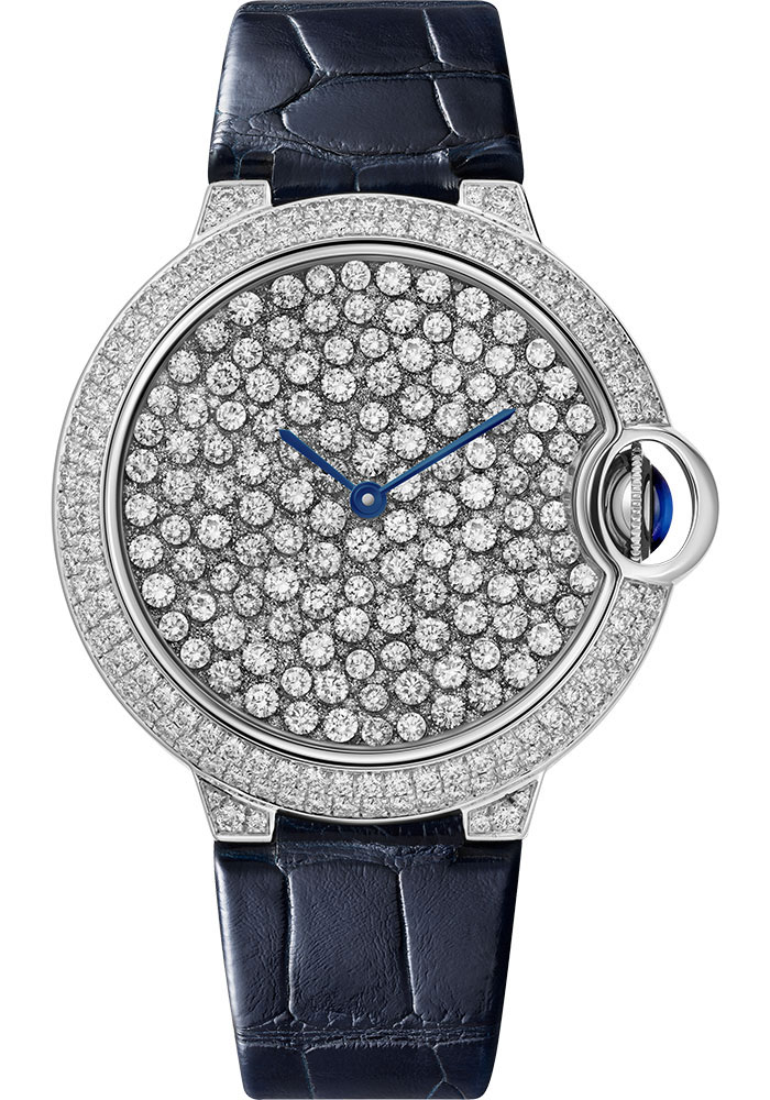 Cartier Watches - Ballon Bleu 37mm - White Gold - Style No: HPI01515