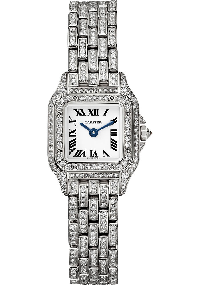 Cartier Watches - Panthere de Cartier Mini - White Gold - Style No: HPI01641