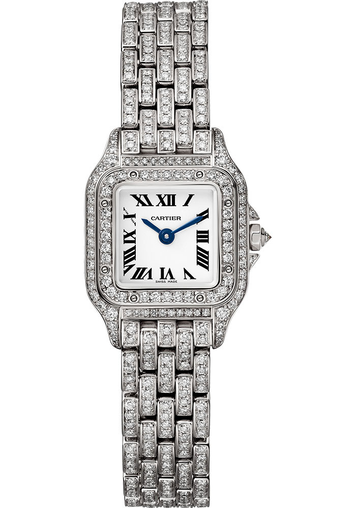 Cartier Watches - Panthere de Cartier Mini - White Gold - Style No: HPI01719