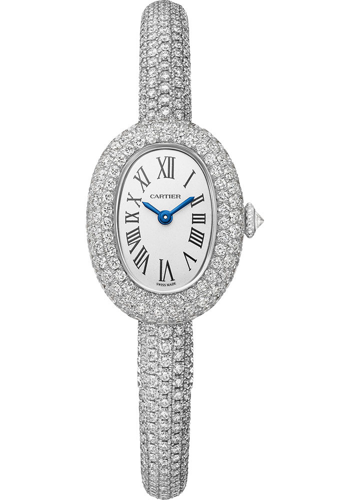 Cartier Watches - Baignoire Mini - White Gold - Style No: HPI01773