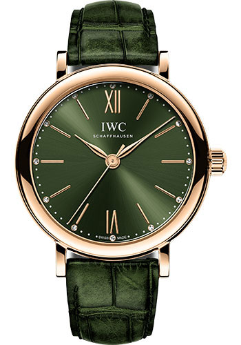 IWC Watches - Portofino Automatic 34 - Red Gold - Style No: IW357409