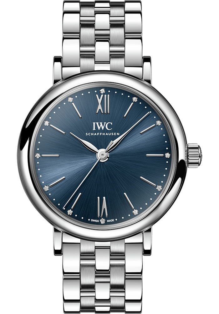 IWC Watches - Portofino Automatic 34 - Stainless Steel - Style No: IW357413