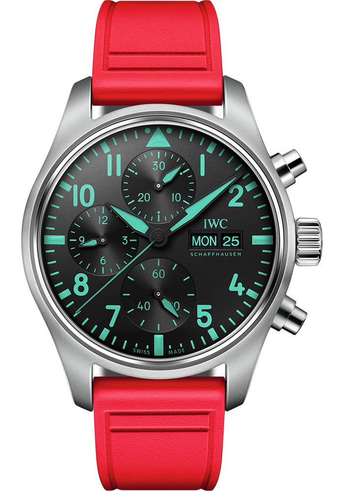 IWC Watches - Pilots Watch Chronograph 41 Mercedes-AMG PETRONAS Formula One Team - Style No: IW388114