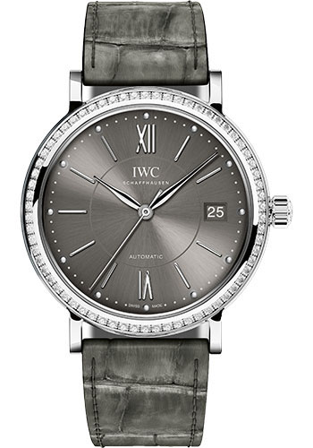 IWC Watches - Portofino Automatic 37 - Stainless Steel - Style No: IW458104