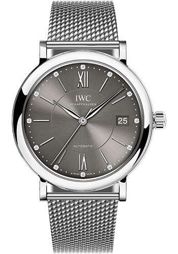 IWC Watches - Portofino Automatic 37 - Stainless Steel - Style No: IW458110