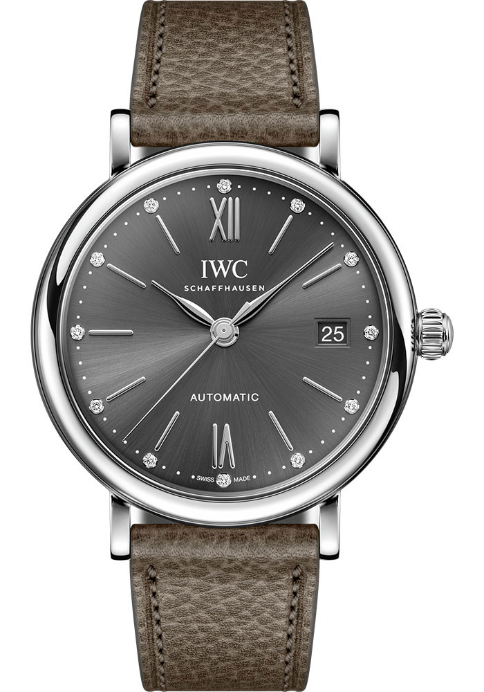 IWC Watches - Portofino Automatic 37 - Stainless Steel - Style No: IW458603