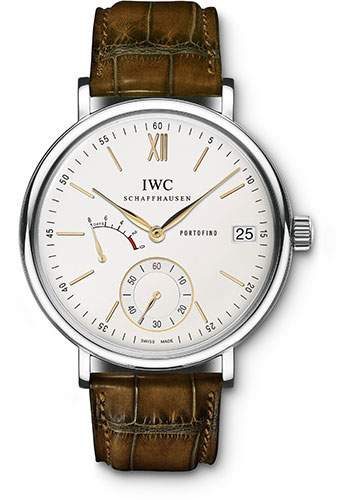 IWC Watches - Portofino Hand-Wound Eight Days - Stainless Steel - Style No: IW510103