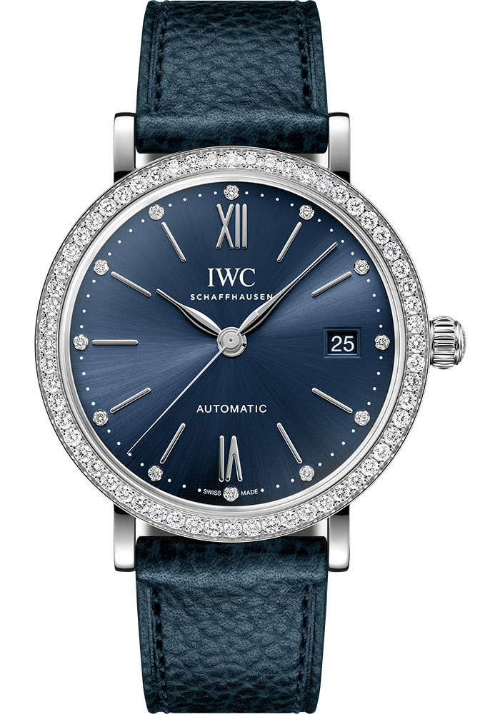 IWC Watches - Portofino Automatic 37 - Stainless Steel - Style No: IW658602