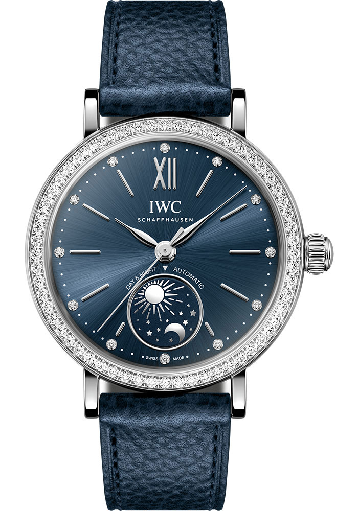 IWC Watches - Portofino Automatic Day and Night 34 - Stainless Steel - Style No: IW659801