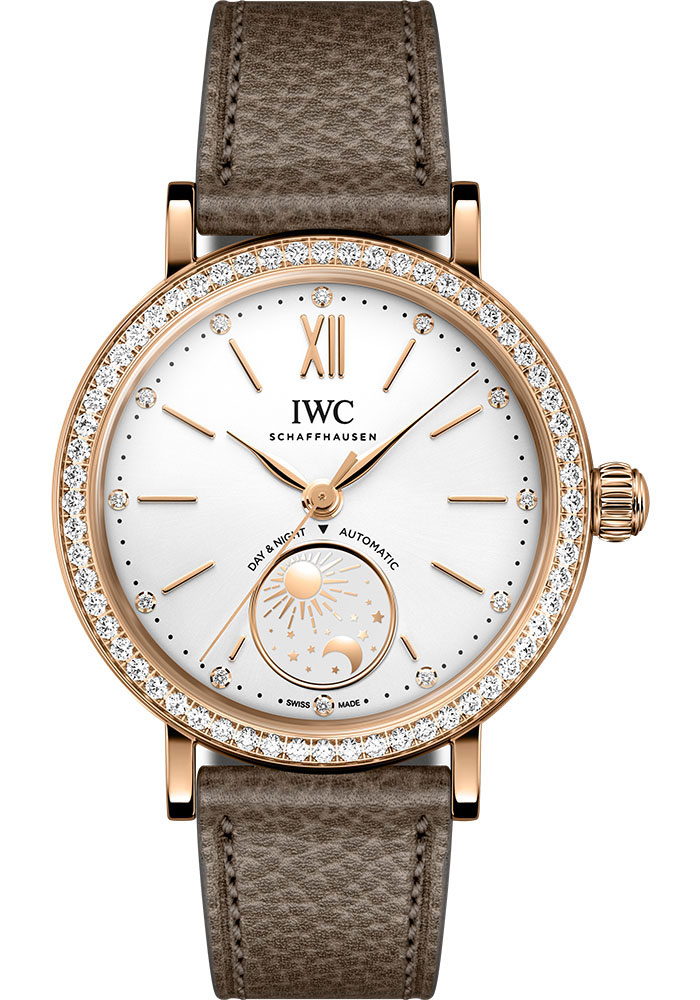 IWC Watches - Portofino Automatic Day and Night 34 - Red Gold - Style No: IW659802