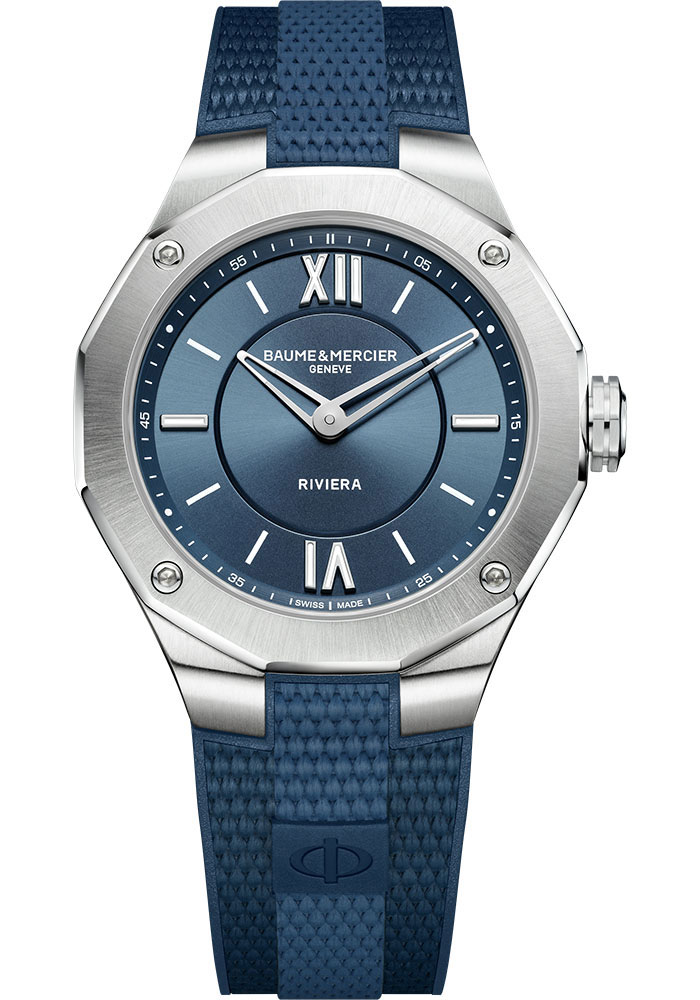 Baume & Mercier Watches - Riviera 36mm - Quartz - Steel - Style No: M0A10689