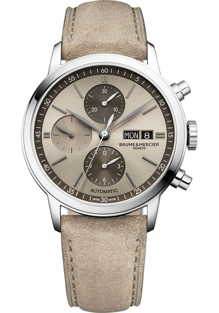 Baume & Mercier Watches - Classima 42mm - Automatic Chronograph - Steel - Style No: M0A10782