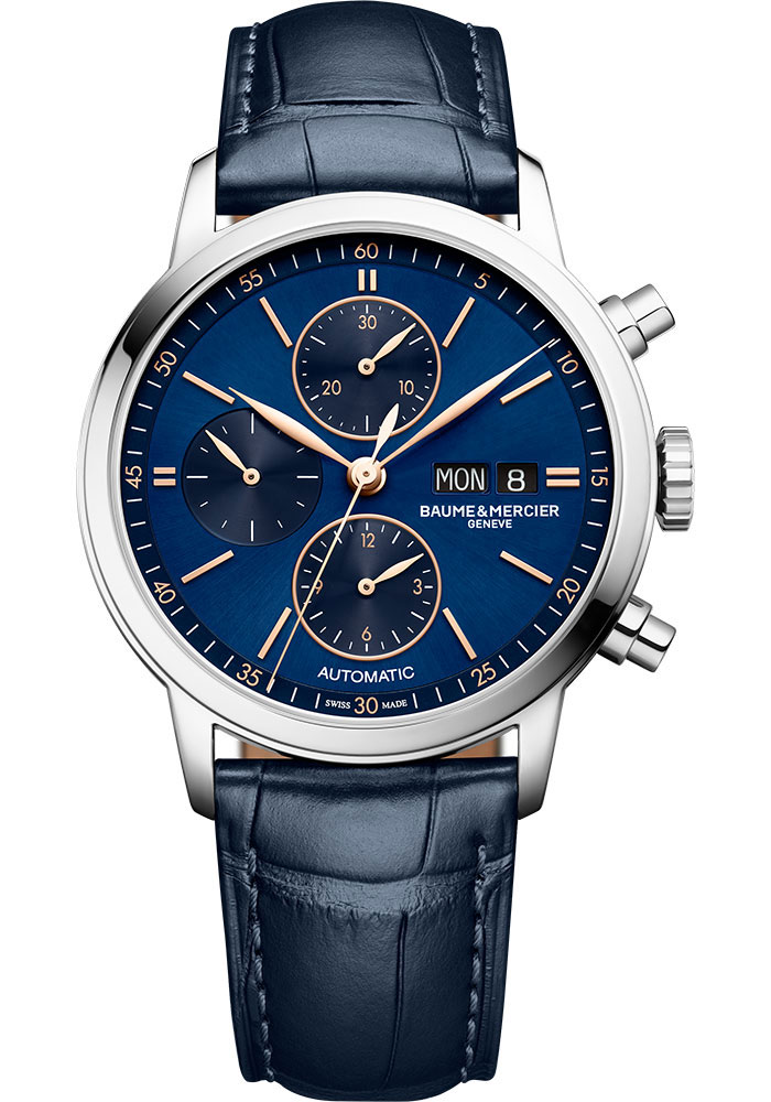 Baume & Mercier Watches - Classima 42mm - Automatic Chronograph - Steel - Style No: M0A10784